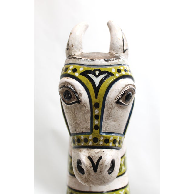 This Carousel Horse can be a focal point & will make everything more beautiful! This child-sized standing horse fits well...