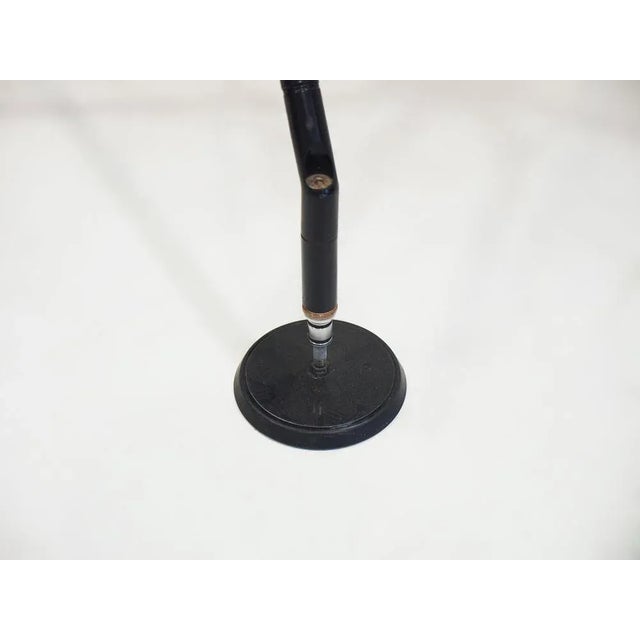 Black Round Nomos Dining Table by Sir Norman Foster & Partner for Tecno, 1980s For Sale - Image 8 of 10