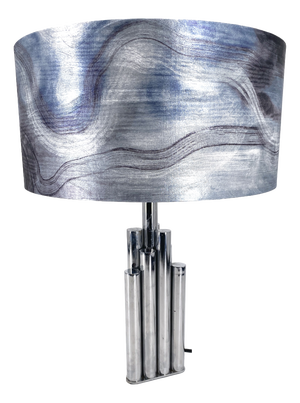 Table Lamp in Chrome-Plated Steel, 1970s