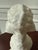Handmade Ceramic White Poodle For Sale - Image 11 of 11
