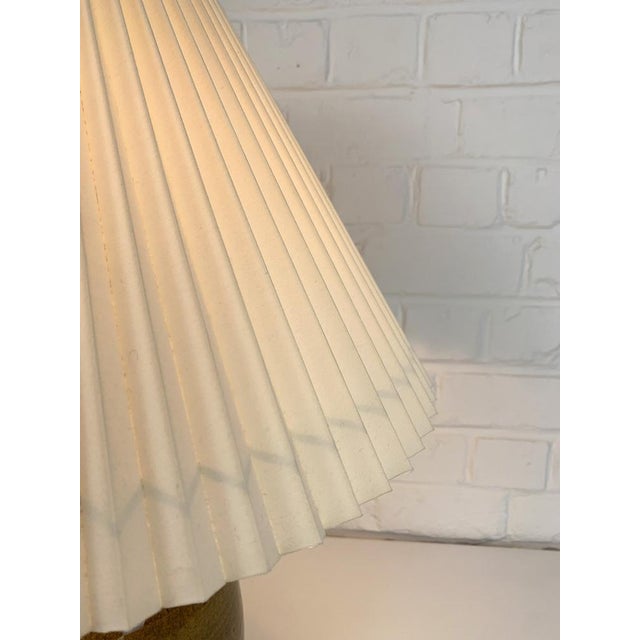 Large Ceramic Stoneware Table Lamp by Nils Kähler for Hak, Denmark, 1960s For Sale - Image 15 of 17