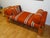 Orange Rare 1965 Mid Century Sofa “Spira” Sofa Bed by Icelandic Designer Gudmundsson Hf, Made in Iceland For Sale - Image 8 of 12