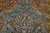 Blue Qom Rug 3’7” X 5’3” Blue Wool Vintage Traditional Hand-Knotted Carpet For Sale - Image 8 of 12
