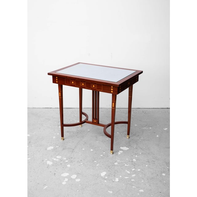 Small Art Nouveau Side Table by K.u.K Hofkunsttischlerei Bernhard Ludwig, Vienna, Austria, 1905 For Sale - Image 17 of 18