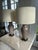 Ceramic Vintage Frederick Cooper Chicago Hand-Painted Floral Porcelain Table Lamps – Pair For Sale - Image 7 of 7