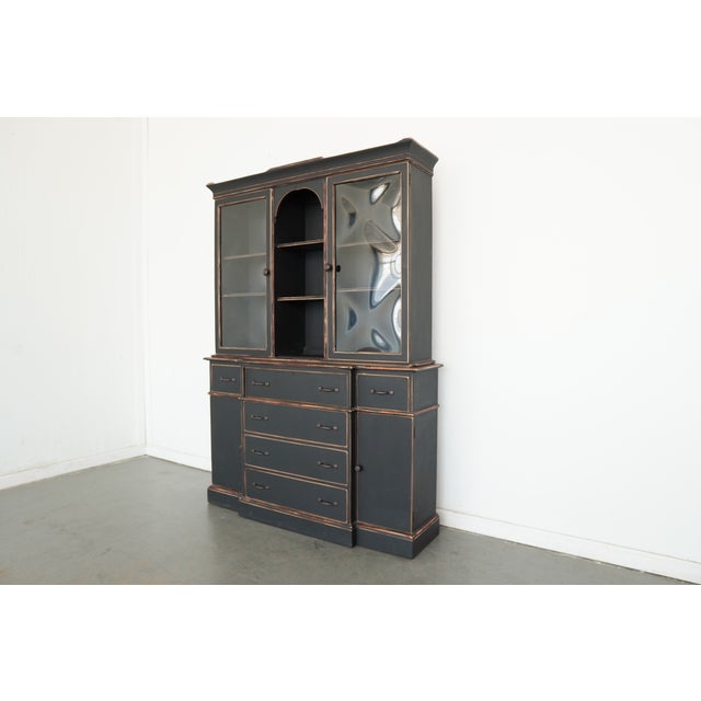 Vintage Painted Hutch For Sale - Image 4 of 13