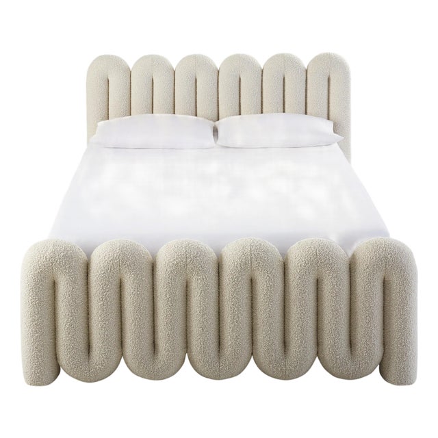 Serpentine Bed, Queen For Sale