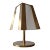 Large Mid-Century Brass Table Lamp, 1970s For Sale