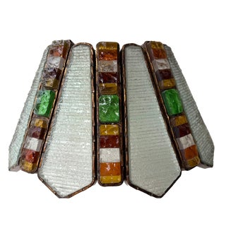 French Metal Stacking Outdoor Chair, 1950s For Sale