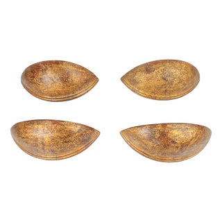 Terracotta Lisicia Wall Lamps from Paolo Marioni, 1970s, Set of 4 For Sale