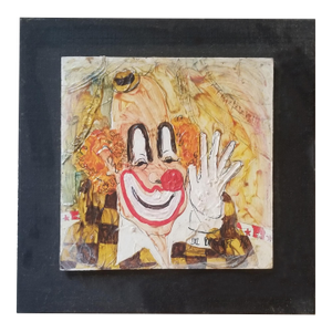 Vintage Del Forsloff Oil on Masonite