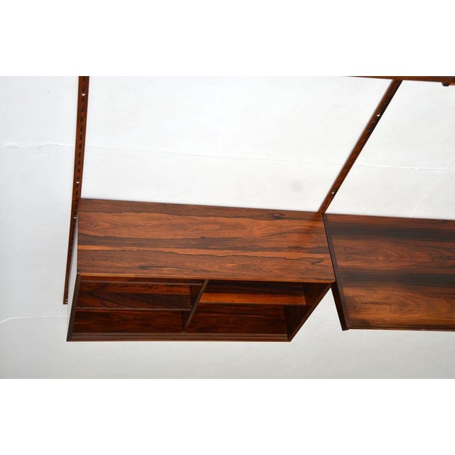 Vintage Danish Wall Mounting Shelving System from FM Møbler, 1960 For Sale - Image 10 of 18