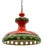 Large Handmade Ceramic Pendant Lamp, Italy, 1960s For Sale