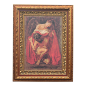 Vintage Tomasz Rut "Promethia" Limited Edition Framed Giclee on Canvas #27 of 75