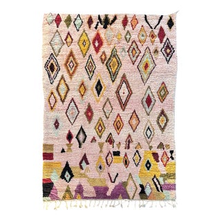 Vintage Berber Moroccan Rug, 1990 For Sale