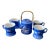 Mid 20th Century Currier & Ives Tea Set - Set of 5 For Sale