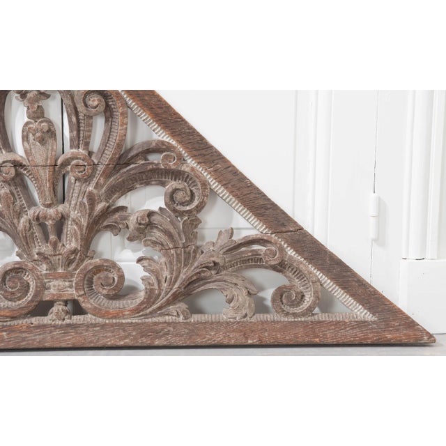Swedish 18th Century Carved Stairwell Ornament For Sale - Image 4 of 8