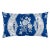 Schumacher Le Castellet Pillow in Indigo For Sale