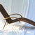 Boho Chic 1980s Wicker Chaise Lounge with Rattan Arms For Sale - Image 3 of 6