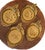 Off-white MCM Hollywood Regency Set of 4 Floral Wall Hangings Dart Industries 1977 For Sale - Image 8 of 11