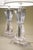 Astrolite Matched Pair Xlarge Lucite Acrylic Astrolite Ritts Co. Geometric "Hourglass" Futuristic Modern Sculpture Table Lamps 1970's For Sale - Image 4 of 12
