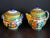 Early 20th Century Signed Ysauro Uriarte Mexican Talavera Sugar and Creamer For Sale In Washington DC - Image 6 of 12
