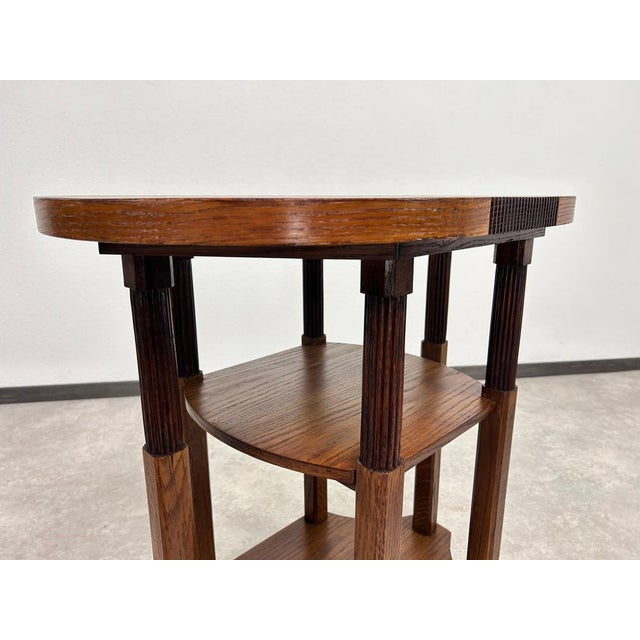 Oval Side Table with Six Legs, 1890s For Sale - Image 5 of 10