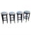 Modern Ethan Allen Swivel Asher Bar Stool For Sale - Image 3 of 12