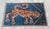 Blue Gold Hand Knotted Tibetan Tiger Pictorial Wool Rug, 03'01 X 04'08 For Sale - Image 4 of 10