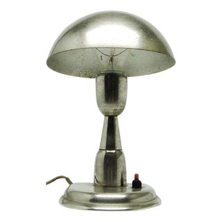 Art Deco Table Lamp by A. Gałecki, Poland, 1960s For Sale