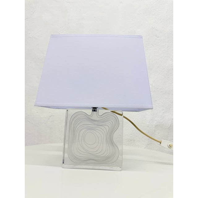 Vintage French Table Lamps by Jean-Pierre Demarchi for Daum, 1960s, Set of 2 For Sale - Image 9 of 18