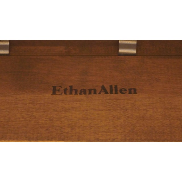 Ethan Allen Heirloom Maple Nutmeg CRP Custom Room Plan 34" Extension Table 10-4513p For Sale - Image 9 of 9