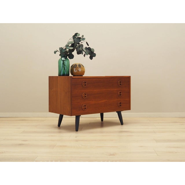 1960s Vintage Danish Teak Chest of Drawers, 1960s For Sale - Image 5 of 14