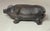 Rare Antique 1920's Original Figural Cast Iron Heavy Pig Piggy Still Bank For Sale - Image 9 of 10