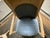 20th Century Glass Top Dining Table and Four Arm Chairs For Sale - Image 12 of 12