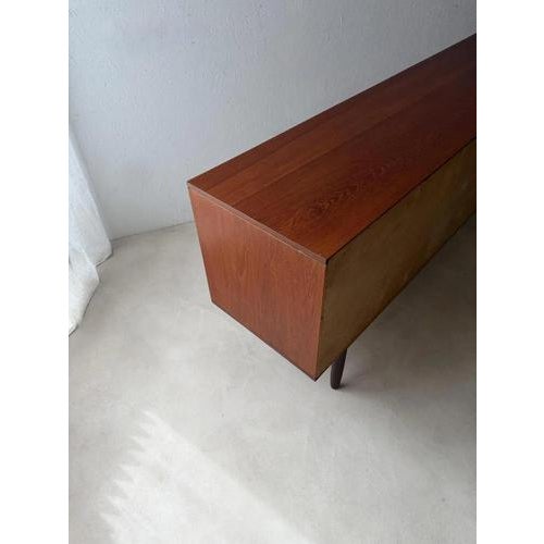 Brown Vintage Danish Teak Sideboard, 1960s For Sale - Image 8 of 18