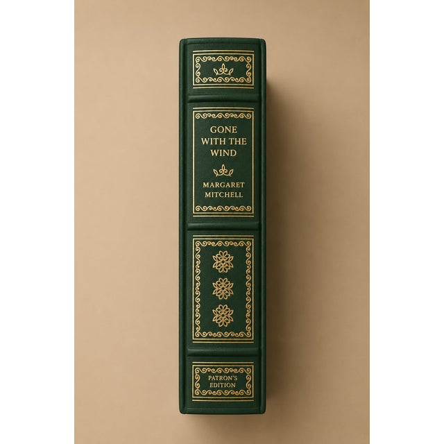 Gone With the Wind Franklin Library Patron's Edition 1989 Gold Gilt Edges Book For Sale - Image 4 of 11
