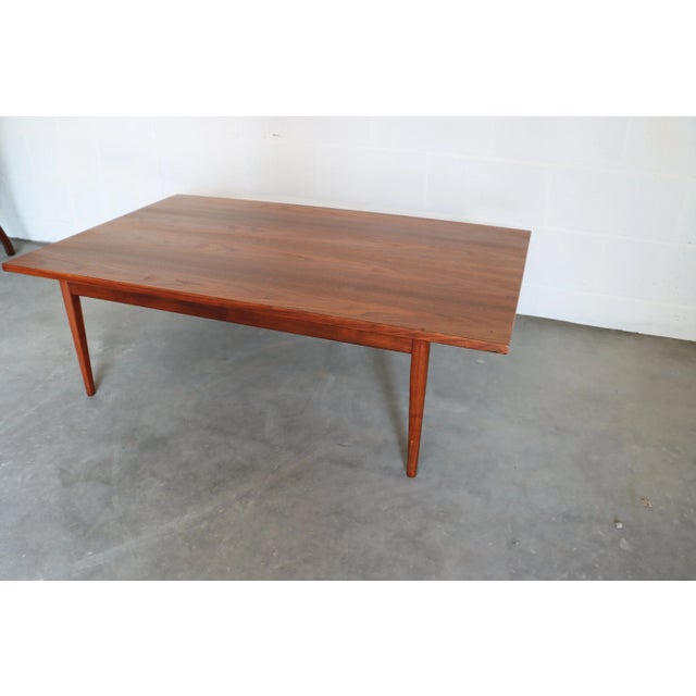 Mid-Century Modern Mid Century Rosewood Coffee Table For Sale - Image 3 of 8