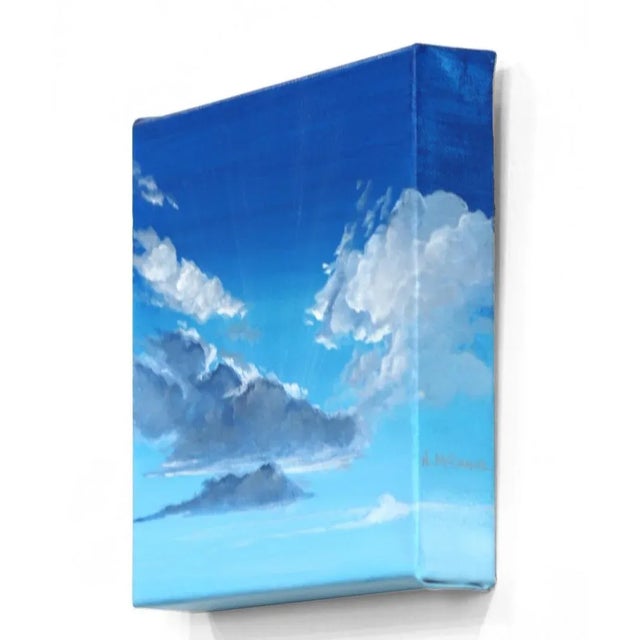 "Celestial" Contemporary Skyscape Acrylic Painting by Nichole McDaniel For Sale In Los Angeles - Image 6 of 9