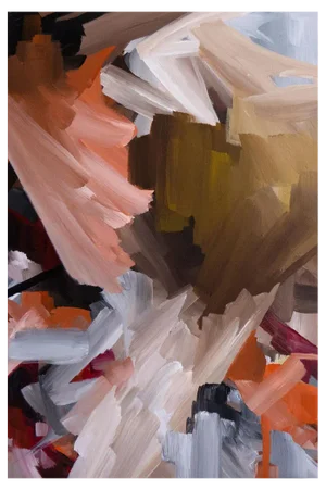 Ines Khadraoui, Divine Lumière, 2020, Acrylic on Canvas