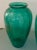 Anchor Hocking Anchor Hocking Teal Green Glass Vases - A Pair For Sale - Image 4 of 10
