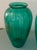 Anchor Hocking Vintage Anchor Hocking Teal Green Glass Vases - A Pair For Sale - Image 4 of 10