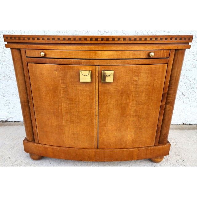 1980s Hickory White Genesis Collection Biedermeier Nightstand Side Table For Sale - Image 18 of 18