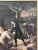 Dark Gray Antique European Oil on Canvas Genre Painting in Ornate Carved Frame For Sale - Image 8 of 12