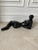 Art Deco 1970s Large 19.5” Modernist Reclining Woman Sculpture For Sale - Image 3 of 14