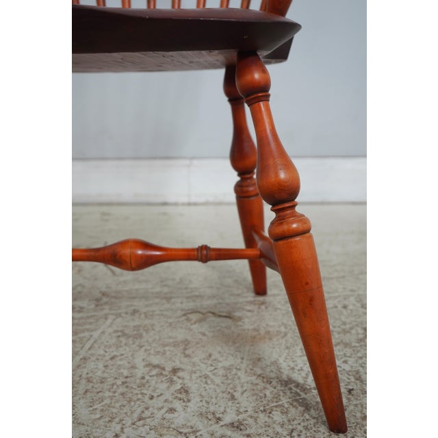 Pair of FWW Mixed Wood Windsor Armchairs For Sale - Image 10 of 18