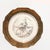 1950s mid-century rare collector plate, Florida "The Sunshine State" portraying flamingos at the beach. Marked Crest-O-...