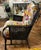 Vintage Rattan Chair With Floral Cushions For Sale In New York - Image 6 of 6