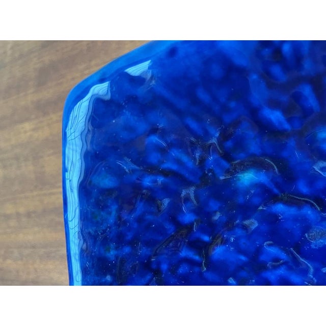 Black Mid-Century Brutalist Fat Lava Pottery Bowl, 1960s For Sale - Image 8 of 18