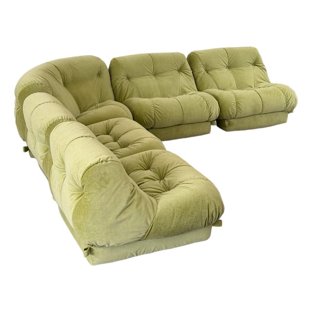 1970s Rino Maturi Nuvolone Modular Sofa for Mimo For Sale